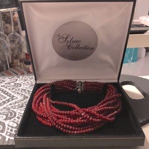 Vintage Italian glass necklace